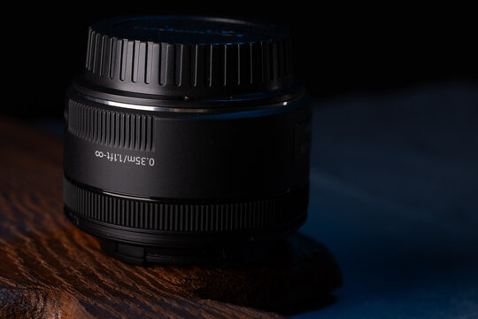 camera lens close up