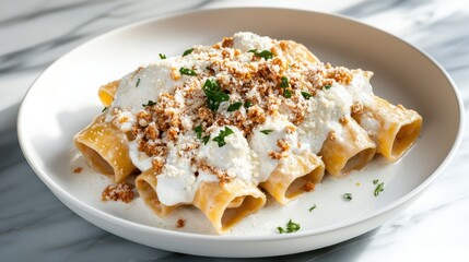 Deliciously Plated Gourmet Meal with Fork Capturing Culinary Elegance