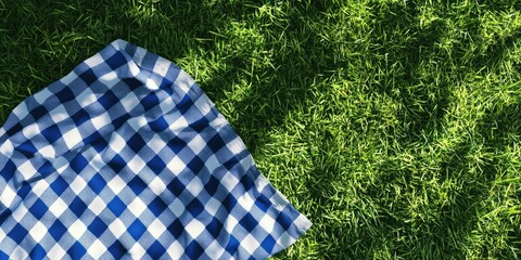 Picnic blanket on grass (6)