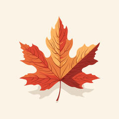 Seasonal Autumn Leaves Explosion Vector Background