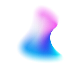 Holo purple blurred shape 