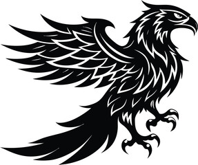Decorative Eagle Vector Design, Eagle Bird Clipart