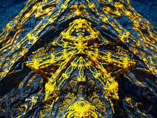 Abstract Background Image of a Fractal Design