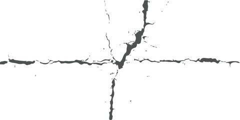 Minimalist Abstract Crack Texture – Realistic Wall Fracture Design on White Background for Modern Visuals.Aged White Wall with Cracks – Vintage Grunge Texture Pattern Ideal for Backgrounds, Flyers, Po