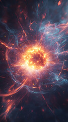 Cosmic Explosion: A Vivid Display of Stellar Energy