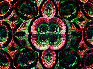 Fractal Background Illustration colorful