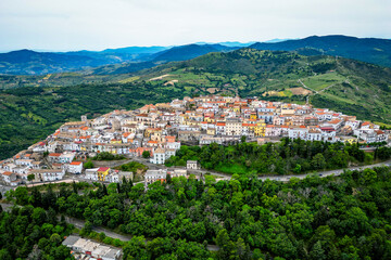 Fototapeta premium Rotondella in Basilicata
