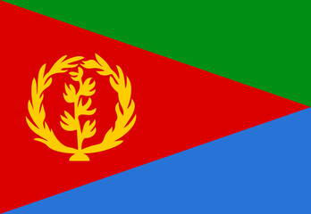 Eritrea flag illustrator national