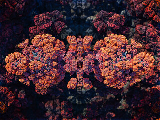 Fototapeta premium Colorful Abstract Fractal Design