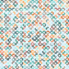 Vintage seamless tile pattern.Morocco, Indian, Arabic, Turkish motifs . Azulejo. Lisbon, Portuguese or Spanish retro old tiles mosaic, Mediterranean design. patchwork.