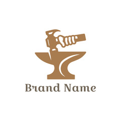 Metal logo vector icon design symbol illustration concept art sign business technology
