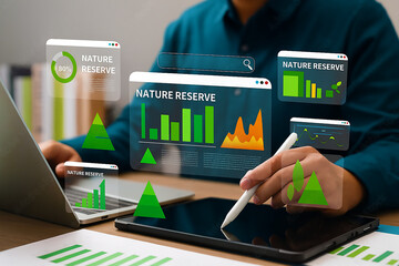 Nature Reserves, Visual spotlights areas protected for wildlife conservation and research,...