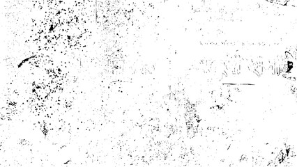 Grain noise particles. Rusted white effect. Grunge design elements. Grunge background black and white. Cracks, chips, scratches, 