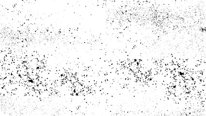 Grain noise particles. Rusted white effect. Grunge design elements. Grunge background black and white. Cracks, chips, scratches, 