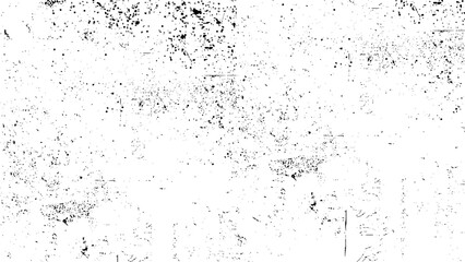 Grain noise particles. Rusted white effect. Grunge design elements. Distressed black texture. Dark grainy texture on white background.
