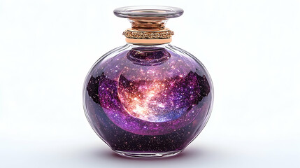 A mystical perfume bottle