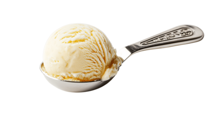 A lightweight ice cream scoop, white background --ar 16:9
