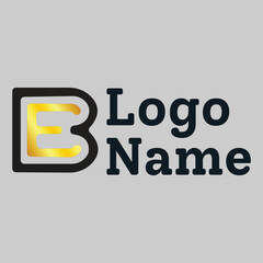 Flat design vector logo template