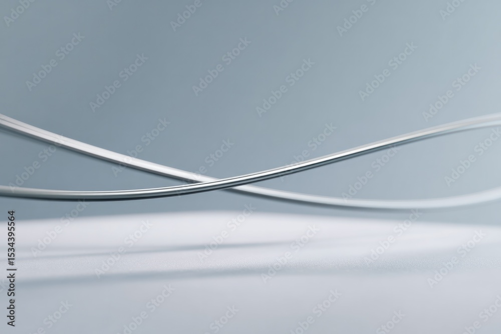Poster capture dynamic intersecting lines on plain background