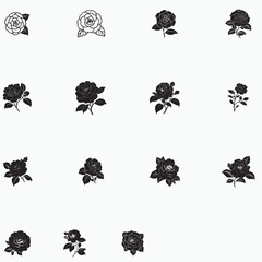 Camellia flower svg Bundle 