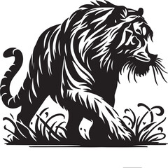 Obraz premium tiger vector