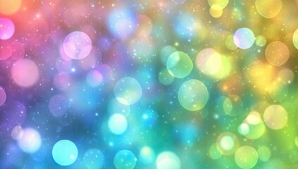 Obraz premium Abstract bokeh background with vibrant colors