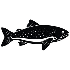 trout vector fish