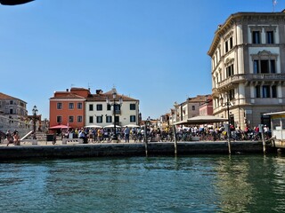 Fototapeta premium Ghioggia Lagungenstadt Italien