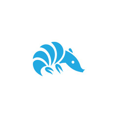 Pangolin Logo. Modern, Protective Animal Symbol for Eco, Tech, or Wildlife Brands