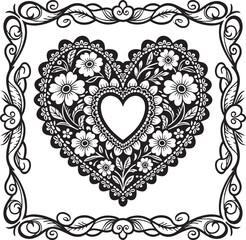 a mandala silhouette vector style 