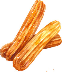 츄러스 일러스트