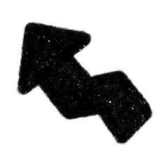 arrow pointer png pencil cartoon stamp brush handwrite design cute and art doodle decoration outline element