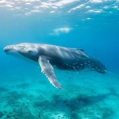 Fototapeta premium whale