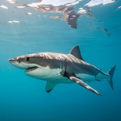 Fototapeta premium great white shark