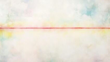 Obraz premium Pastel-colored abstract background with a horizontal line