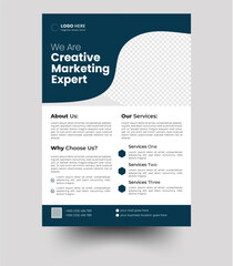 Corporate creative colorful business flyer template design. a bundle of flyer templates of a4 flyer, Flyer template layout design.
