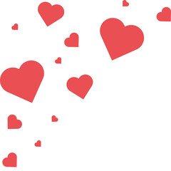 Love Heart Border Corner