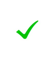 green check mark