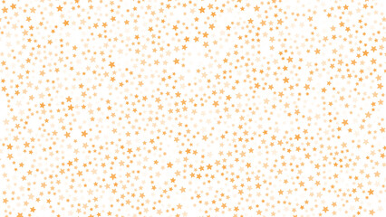 Golden pattern background with stars. Halftone gold stars isolated. Vector illustration.