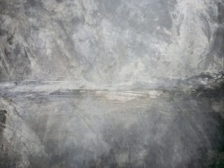 Naklejka premium Distressed Gray Concrete Wall Scratched Texture