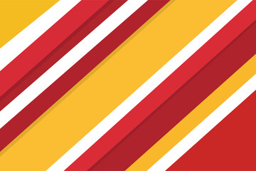 Vibrant diagonal stripes create a bold, modern design background.