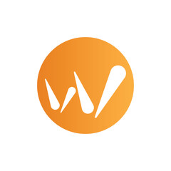 Letter W logo, W logo, Business logo, modern, minimal logo, design, colourful, icon, shape, symbol, brand, business identity, elegant, luxury, logotype, branding, custom, abstract