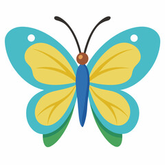 Simple Butterfly Vector Illustration