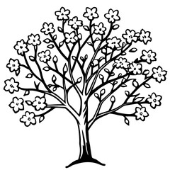 Cherry Blossom Tree Art