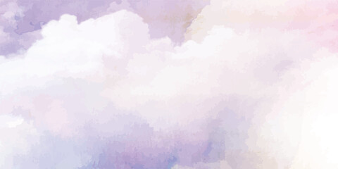 Colorful Vibrant Aged Horizontal Background with Fantasy Smooth Light Pink Abstract Watercolor Painting and Gradient Ink Wet Effects