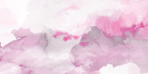 Abstract pink background. Vector illustration. pink background texture, vintage paper with soft old marbled grunge border, bush pink background texture, watercolor stains and blotches on border.