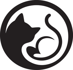 black cat silhouette