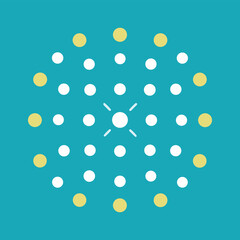 dots dashes pattern design vector art