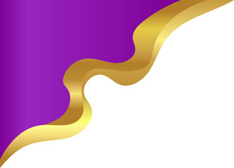 soft thai gold curve vector design for traditional Thai border ornament, cultural frame or vintage decoration