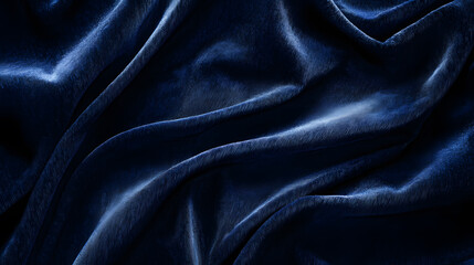 Dark Blue Velvet Texture with Lighting for Premium Branding evokes a sense of elegance, depth,and exclusivity.The rich, velvety surface paired with soft,directional lighting creates luxurious tactile